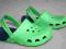 CROCS_ULTRALEKKIE PIANKOWE KLAPKI_SANDAŁ_33_20,5CM