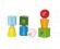 Zakręcone klocki dla dzieci HAPE E0416 edukacyjne