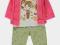 GEORGE komplet dziewczynka 3szt 50/56cm OKAZJA!!!!