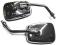 LUSTERKA CHROMOWANE CRUISER CHOPER 10mm KOMPLET