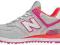 New Balance NB WL574APG szare różowe fioletowe 37