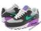 Nike Air Max 345017 014 fioletowe czarne 36