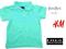 H&amp;M LOGG POLO gładka for BOY MIĘTA 18-2 L 92