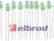 [ELBROD] Dioda LED zielona 3mm - (10 SZT)     /23