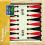 BACKGAMMON DREWNIANY WERSJA MINI 9CM NG