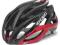 Kask Giro Atmos czarno-czerwony M