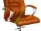 FOTEL OBROTOWY Q-082 BRĄZOWY FOTELE BIURKO KRZESŁO