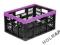 Kosz składany Klappbox 32 L plastikowy  FIOLETOWY