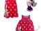 Sukienka w grochy Myszka Minnie Mini Licencja 128