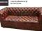 CHESTERFIELD WILIAMS SOFA pikowane siedzenia skóra