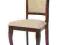 KRZESŁO DREWNIANE MN-SC C.ORZECH KRZESŁA TKANINA