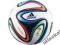 ADIDAS PIŁKA  BRAZUCA OMB, G73617,  roz.uniw.