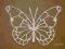 [Astarte] Scrapki motyl ażurowy 2 szt. kolory