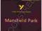 MANSFIELD PARK' (YORK NOTES ADVANCED) Delia Dick