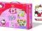 GRA EDUKACYJNA HELLO KITTY KLOCKI PUZZLE CL12655