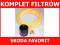 FILTR FILTRY SKODA FAVORIT 88-92 ZESTAW 3 SZTUKI