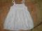 Early Days, 86, śliczna sukienka, biała, cekiny