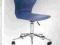 KRZESŁO OBROTOWE DO BIURKA NIEBIESKIE