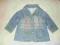 KURTECZKA JEANSOWA PŁASZCZYK H&amp;M R.74/80