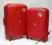 CZERWONY KOMPLET WALIZEK RONCATO LIGHT PROMOCJA !!