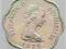 SESZELE BRYTYJSKIE 1972 5 CENTS FAO  st.1