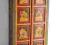 Malowana szafa indyjskie meble kolonialne, z INDII