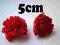 Kwiatki czerwone 5cm/szt- ANEK DECOR