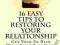 16 EASY TIPS TO RESTORING YOUR RELATIONSHIP Lewis