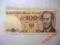 BANKNOT 100 zł, 1988 ,s. RM, z obiegu