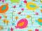 Tkanina POLAR PTASZKI # F 2323a