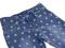 Spodnie rurki jeansowe w gwiazdki jeansy  r. 110
