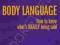 BODY LANGUAGE James Borg