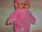 Monchhichi małpka różowa ze smoczkiem