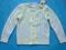 ewa-sklep śliczny biały sweterek ażurek 128cm
