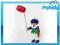 Figurka PLAYMOBIL  Dziewczynka z fletem i balonem