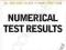 PERFECT NUMERICAL TEST RESULTS ) Moutafi, Newcombe