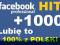 1000 Fanów Lubię to Like Lajki Facebook Polska HIT