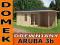 ###DOMEK DREWNIANY ARUBA 3 B##KOMPLETNY###PACZKA##
