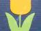 (0049) [trinket_tt] SCRAPKI TULIPANY ŻÓŁTE 10szt