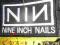 NINE INCH NAILS NIN logo  NASZYWKA WYSZYWANA!