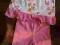 Komplet koszulka i legginsy 86cm 18m