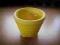 OSŁONKA ŻÓŁTA CERAMICZNA 7/8 CM
