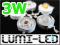 LED 3W 700mA ZIELONA EPILED 150lm od LUMI-LED
