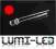 50x LED 3mm CZERWONA 1.500mcd 15st od LUMI-LED