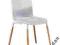 Krzesło drewniane K-165, białe, HALMAR, od ręki