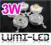 LED 3W 700mA RÓŻOWA EPILED 55lm od LUMI-LED