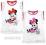 BLUZKA bluzeczka DISNEY MINNIE 122/128 RÓŻ