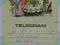 Telegram LX 51 proj. graf.A. UNIECHOWSKI  Choinka