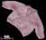 P33*- Różowy - zapinany sweterek na 3-6 msc