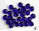 Dark Blue Glass Gaming Stones - ok. 25 szt. WBM